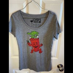 Chive oh yeah Bloody Mary T-shirt sz L